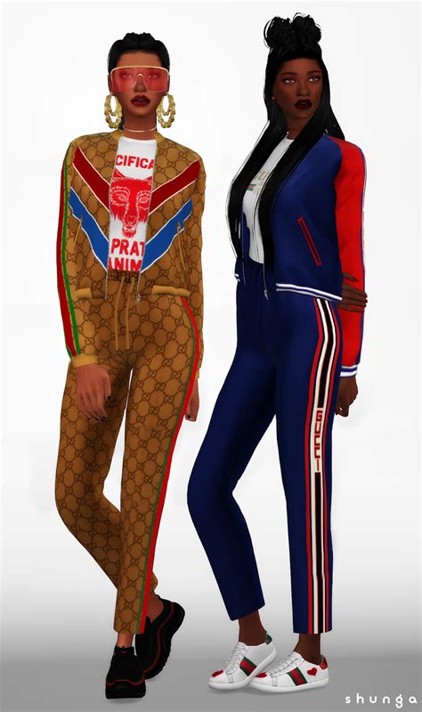 sims clothes cc packs Gucci